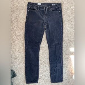 Gap corduroy black pants size 28